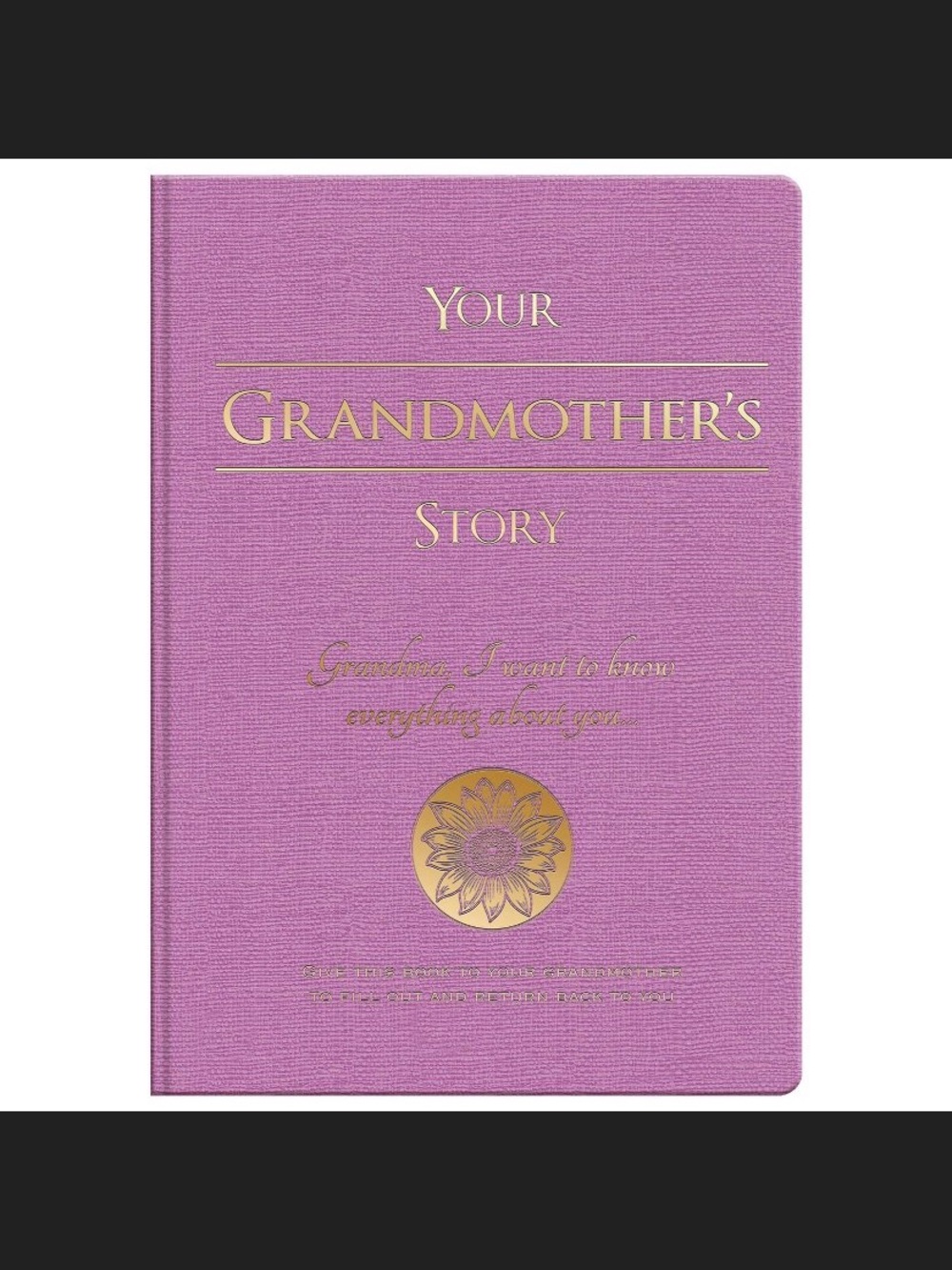 Your Grandmother's Story Pink Memory Journal - Picture 2 of 11